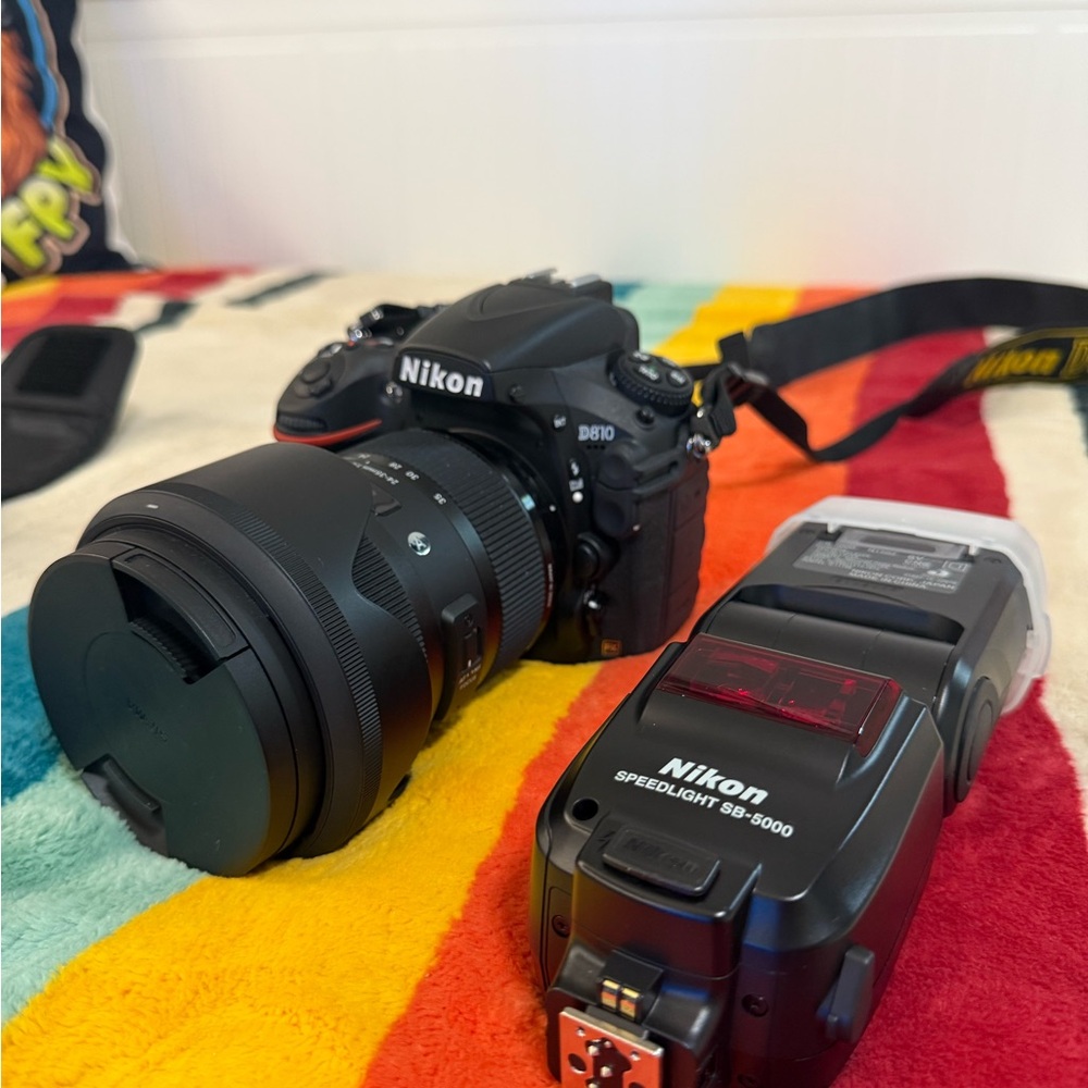 Nikon Black Digital Camera with Advanced Features and Textured Grip
